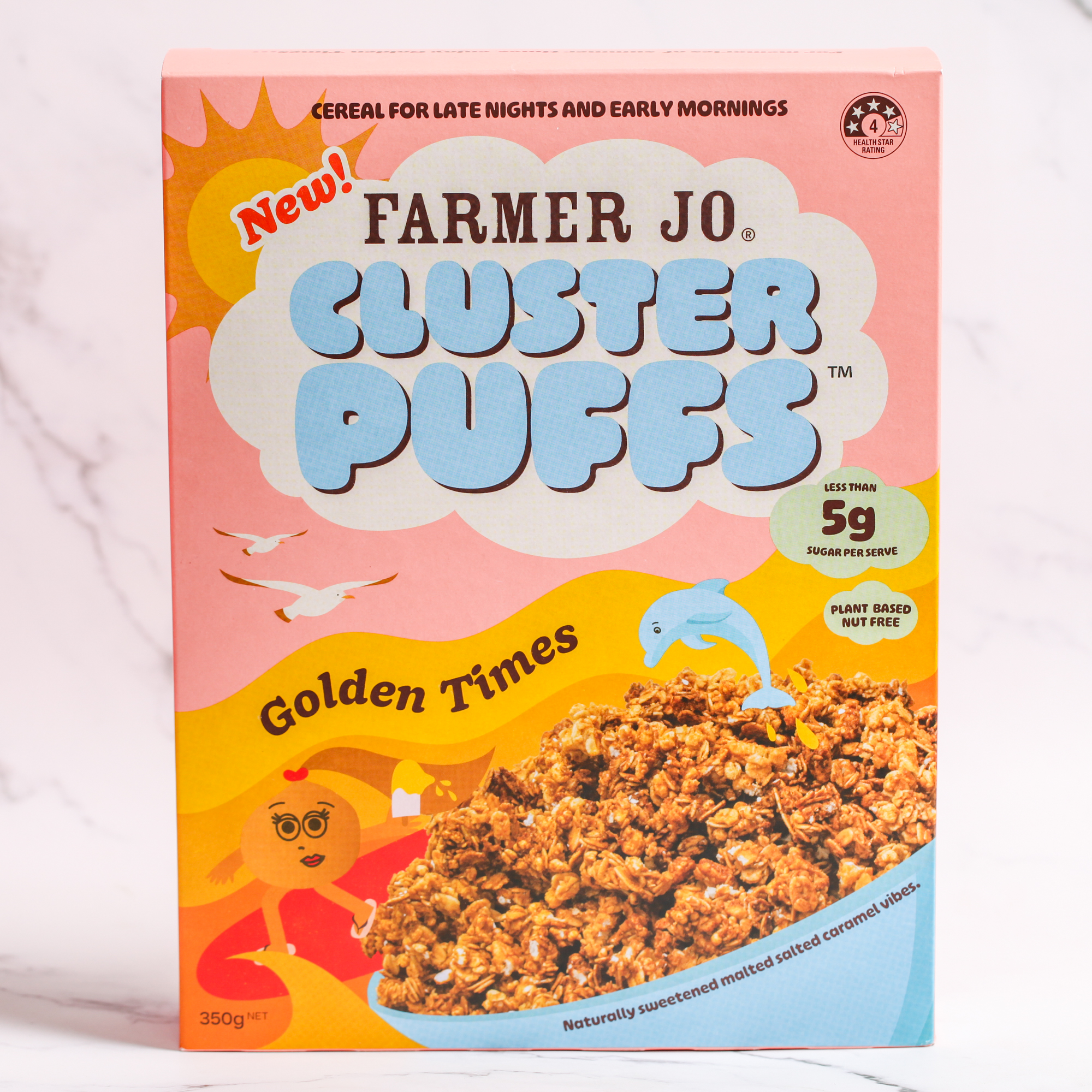 Cluster Puffs Golden Times - Farmer Jo